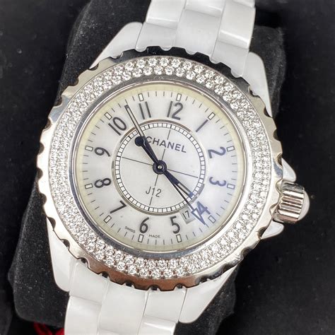 chanel white porslin j12|chanel j12 ceramic watch price.